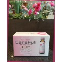 Ureshino Ceramide Drink CERAFULL EX+ / Бьюти-напиток УРЭСИНО Cерафул 10 шт. по 50 мл, Япония